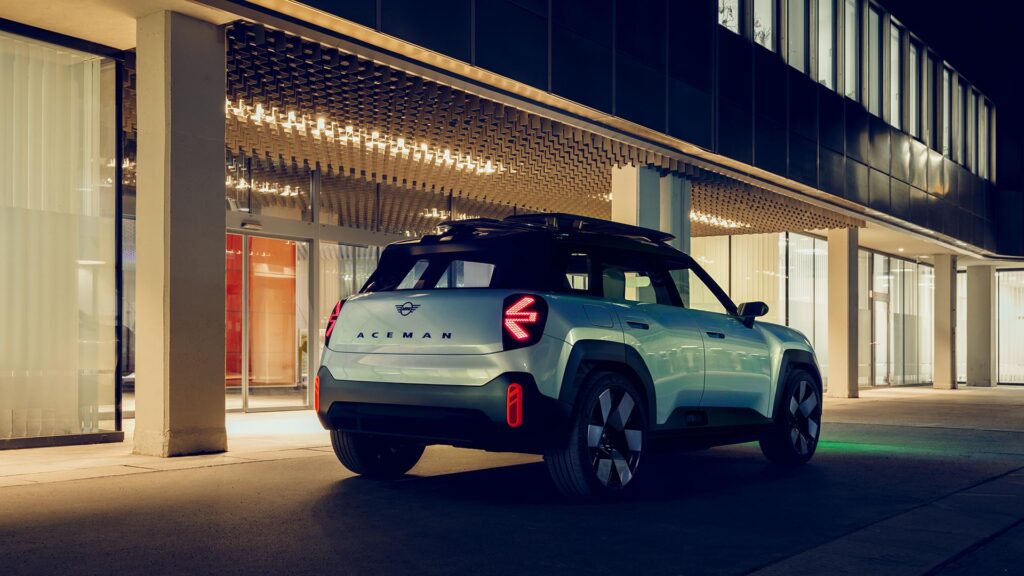 L'arrière plus classique du concept Aceman // Source : Mini