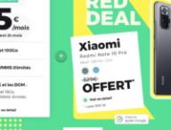 L'offre RED + Redmi Note Pro 10 // Source : SFR
