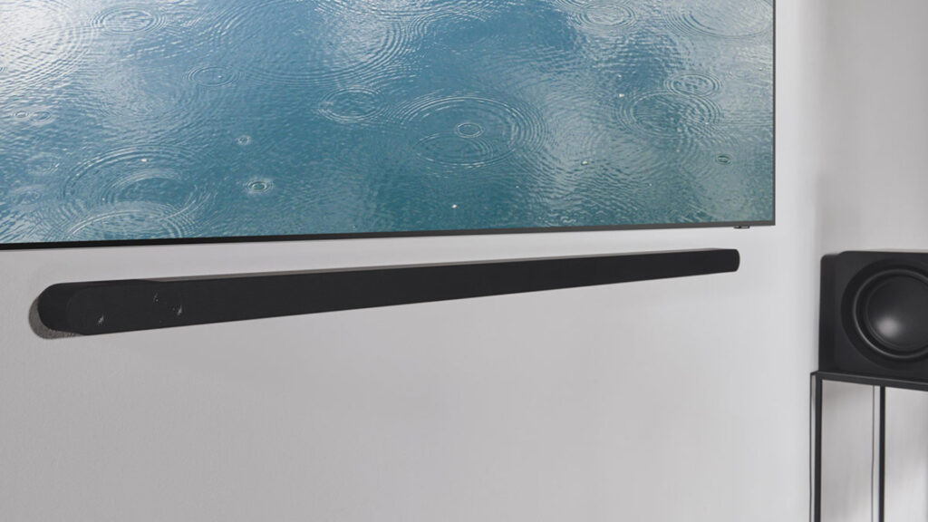 La barre de son Samsung HW-S800B // Source : Samsung La barre de son Samsung HW-S800B // Source : Samsung