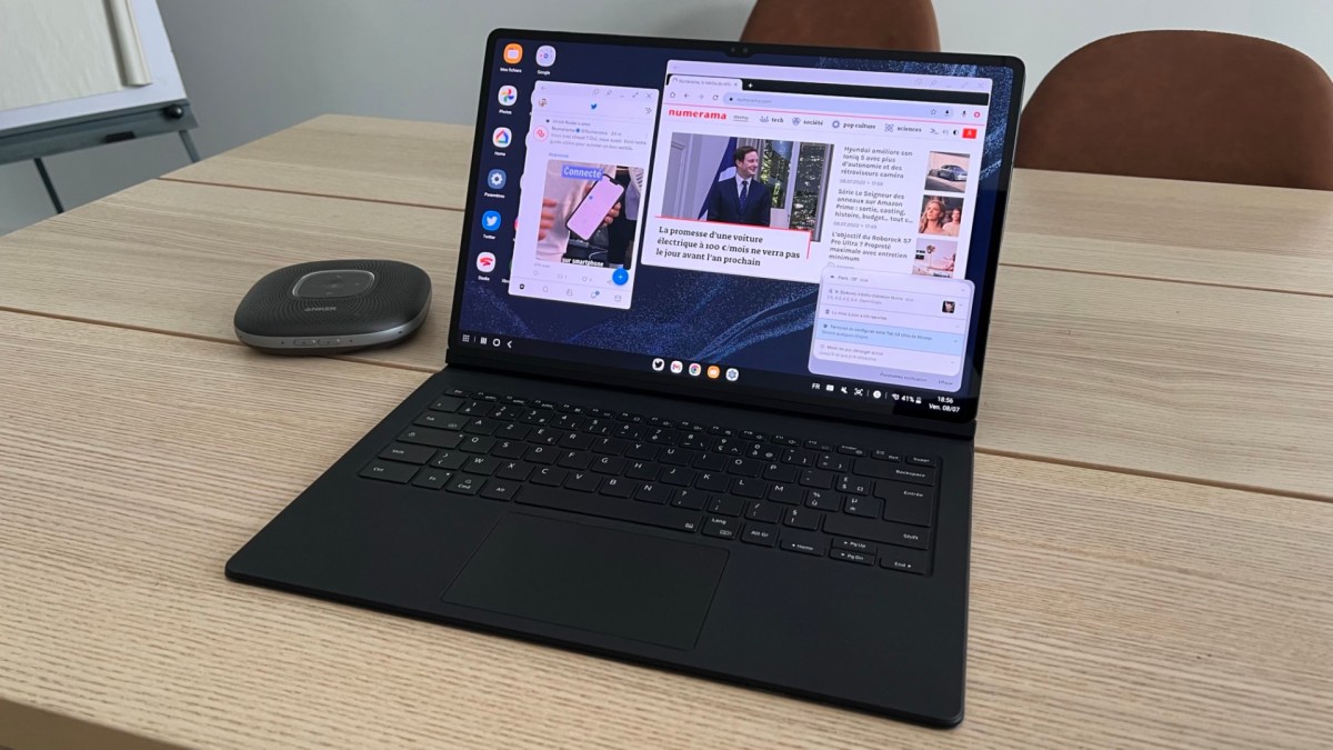 Galaxy Tab S8 Ultra // Source : Numerama Galaxy Tab S8 Ultra // Source : Numerama