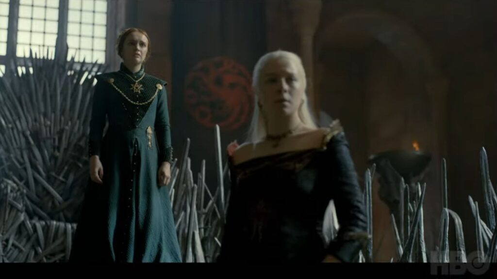 Les Targaryens dans la série House of the Dragon // Source : HBO Les Targaryens dans la série House of the Dragon // Source : HBO