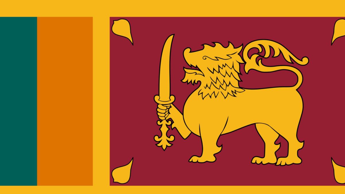 Drapeau du Sri Lanka // Source : Wikipédia Drapeau du Sri Lanka // Source : Wikipédia