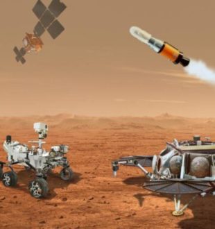 Le retour des échantillons. // Source : Nasa Le retour des échantillons. // Source : Nasa