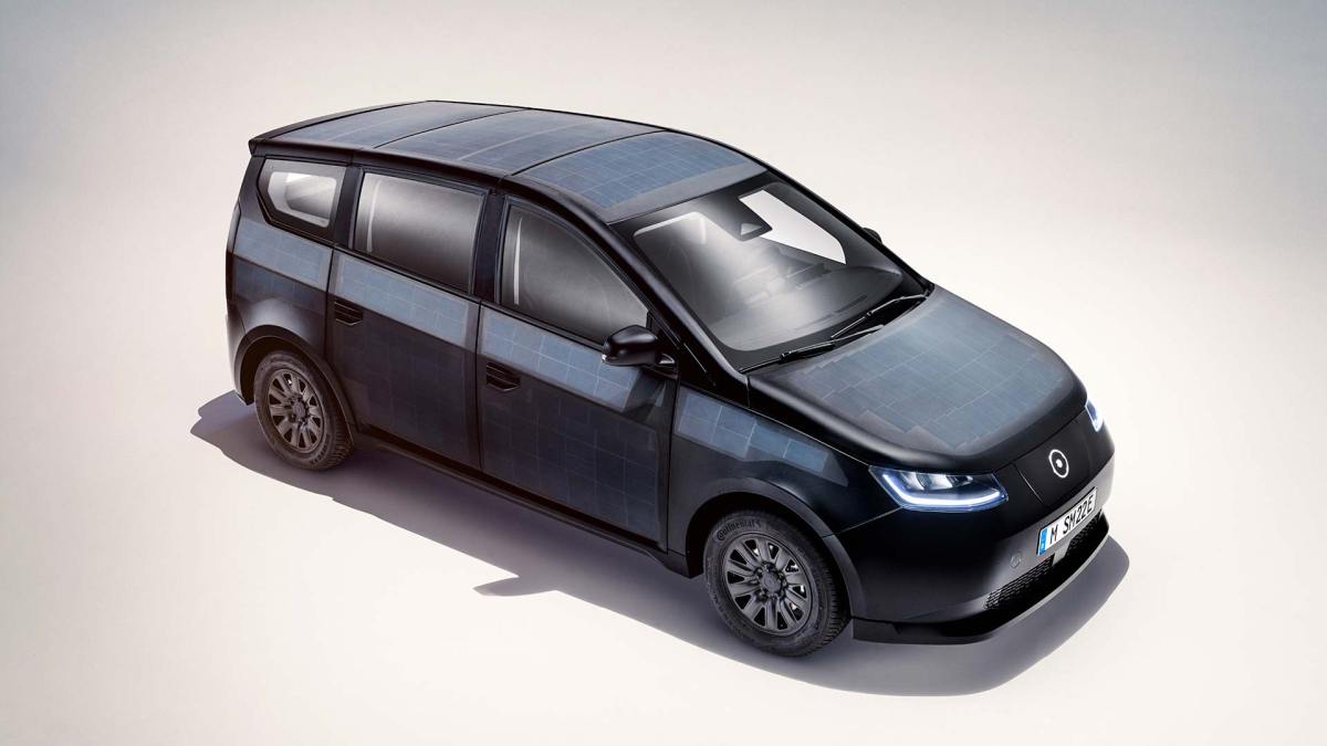 Sono Motors voiture solaire Sion // Source : Sono Motors Sono Motors voiture solaire Sion // Source : Sono Motors