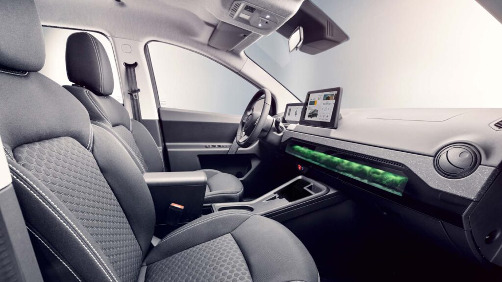 Intérieur de la Sion // Source : Sono Motors Intérieur de la Sion // Source : Sono Motors