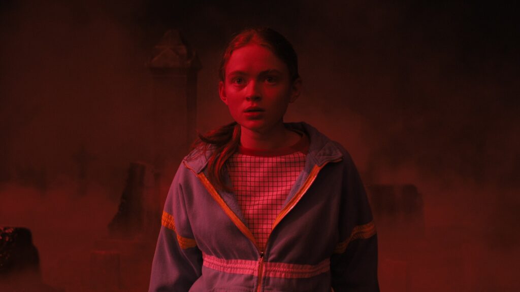 Max est l'une des victimes de Vecna // Source : Netflix Max est l'une des victimes de Vecna // Source : Netflix