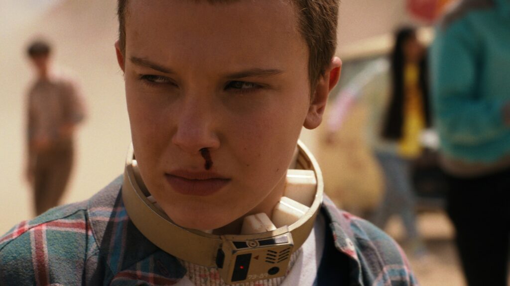 Eleven dans Stranger Things // Source : Netflix Eleven dans Stranger Things // Source : Netflix