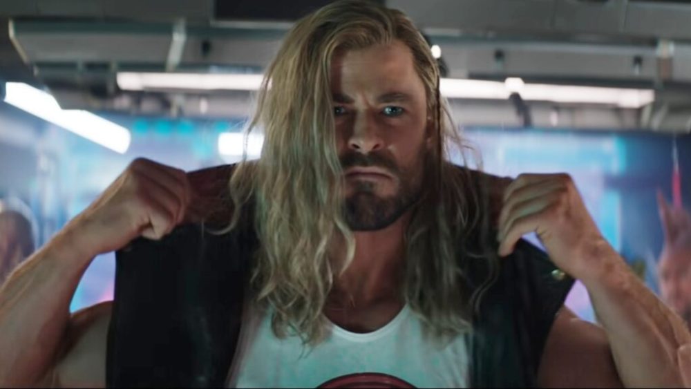 Chris Hemsworth dans Thor : Love and Thunder. // Source : Marvel Chris Hemsworth dans Thor : Love and Thunder. // Source : Marvel