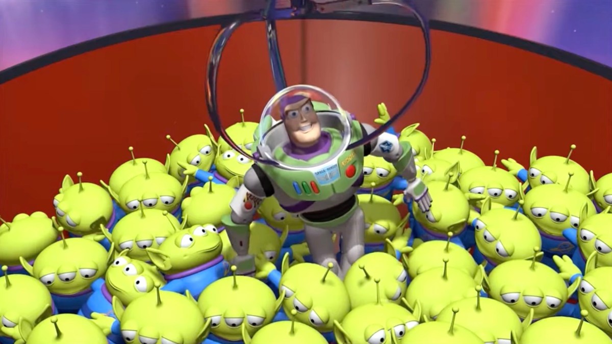 Buzz L'Eclair dans Toy Story // Source : YouTube Buzz L'Eclair dans Toy Story // Source : YouTube