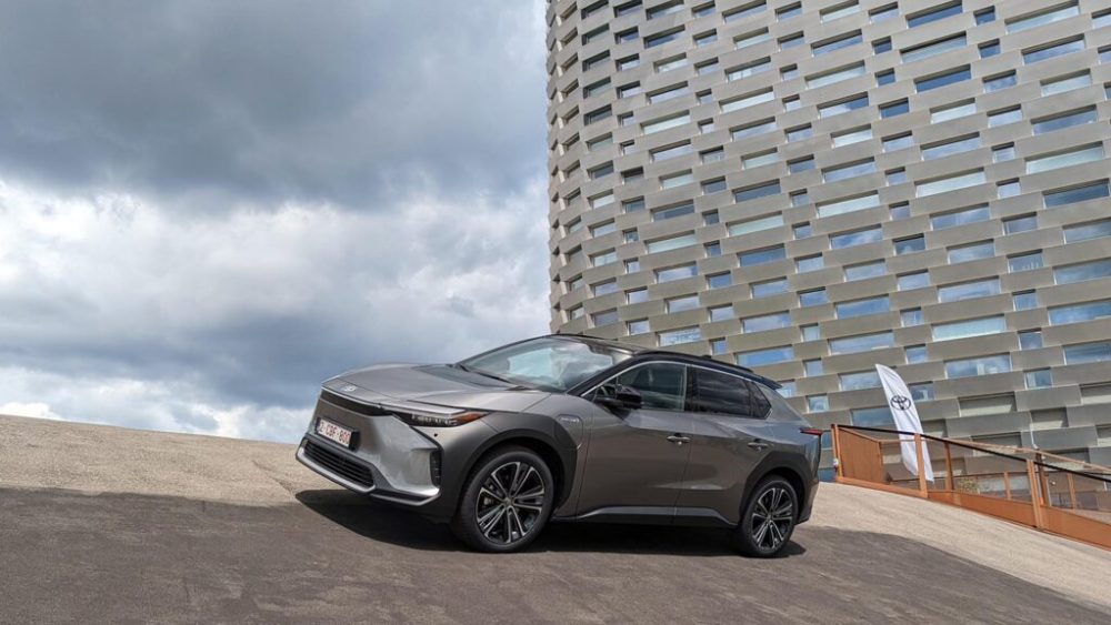 Essai Toyota bZ4X // Source : Raphaelle Baut pour Numerama Essai Toyota bZ4X // Source : Raphaelle Baut pour Numerama