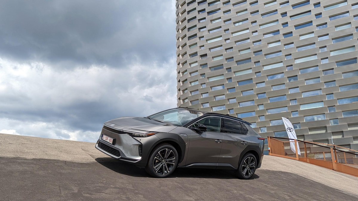 Essai Toyota bZ4X // Source : Raphaelle Baut pour Numerama Essai Toyota bZ4X // Source : Raphaelle Baut pour Numerama