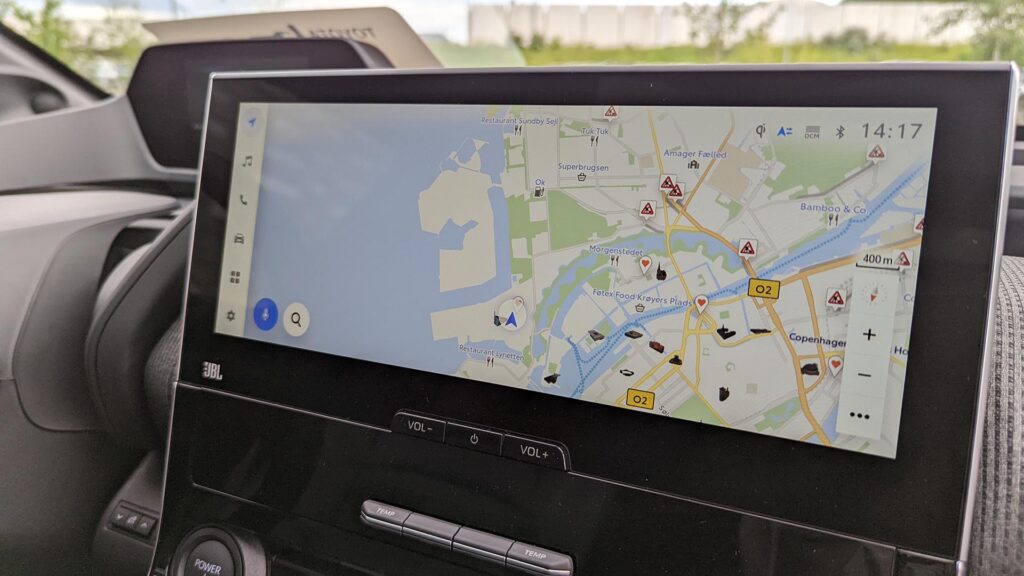GPS de la Toyota bZ4X // Source : Raphaelle Baut pour Numerama GPS de la Toyota bZ4X // Source : Raphaelle Baut pour Numerama