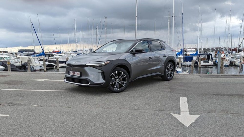 Essai du Toyota bZ4X // Source : Raphaelle Baut pour Numerama Essai du Toyota bZ4X // Source : Raphaelle Baut pour Numerama