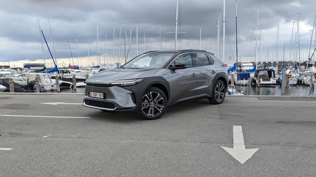 Essai du Toyota bZ4X // Source : Raphaelle Baut pour Numerama Essai du Toyota bZ4X // Source : Raphaelle Baut pour Numerama