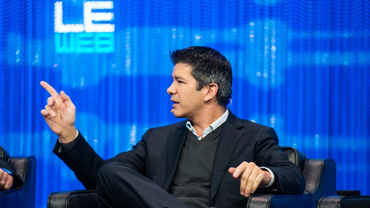 Travis Kalanick - Uber // Source : Flickr photo par @Kmeron Travis Kalanick - Uber // Source : Flickr photo par @Kmeron