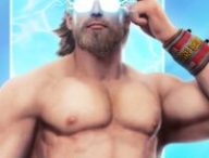 Thor en maillot de bain dans Marvel's Avengers // Source : Capture d'écran