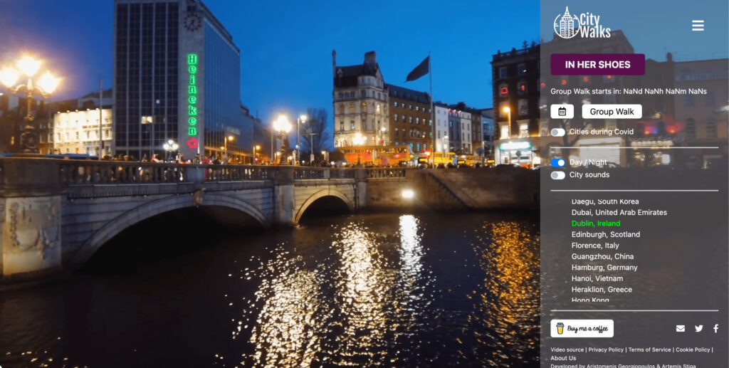 Dublin depuis citywals. // Source : Numerama Dublin depuis citywals. // Source : Numerama