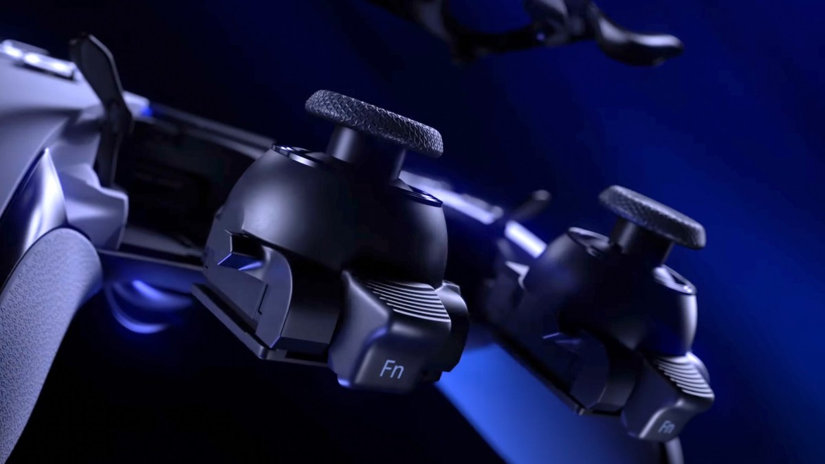 Sticks de la manette DualSense Edge // Source : Sony Sticks de la manette DualSense Edge // Source : Sony