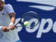 Novak Djokovic à l'US Open // Source : Capture Twitter Novak Djokovic à l'US Open // Source : Capture Twitter