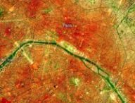Paris sous la canicule // Source : ESA
