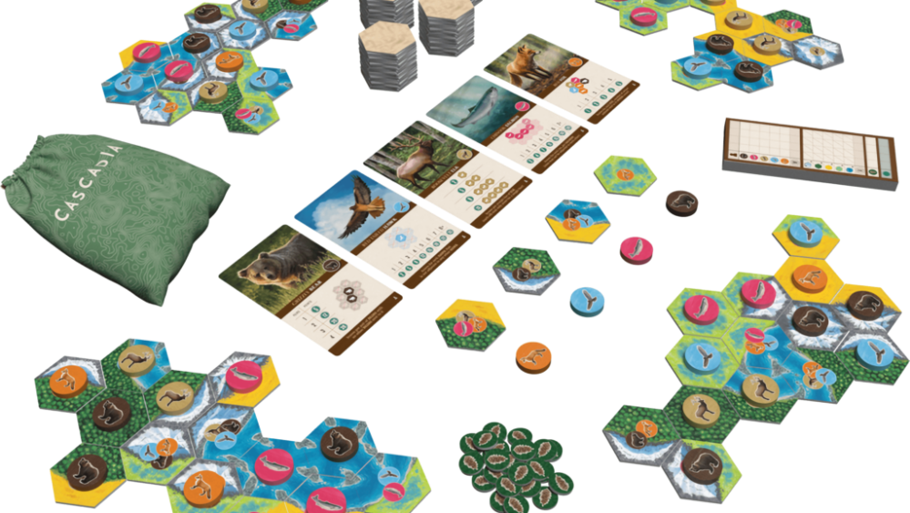 Une partie à quatre // Source : Lucky Duck Games Une partie à quatre // Source : Lucky Duck Games