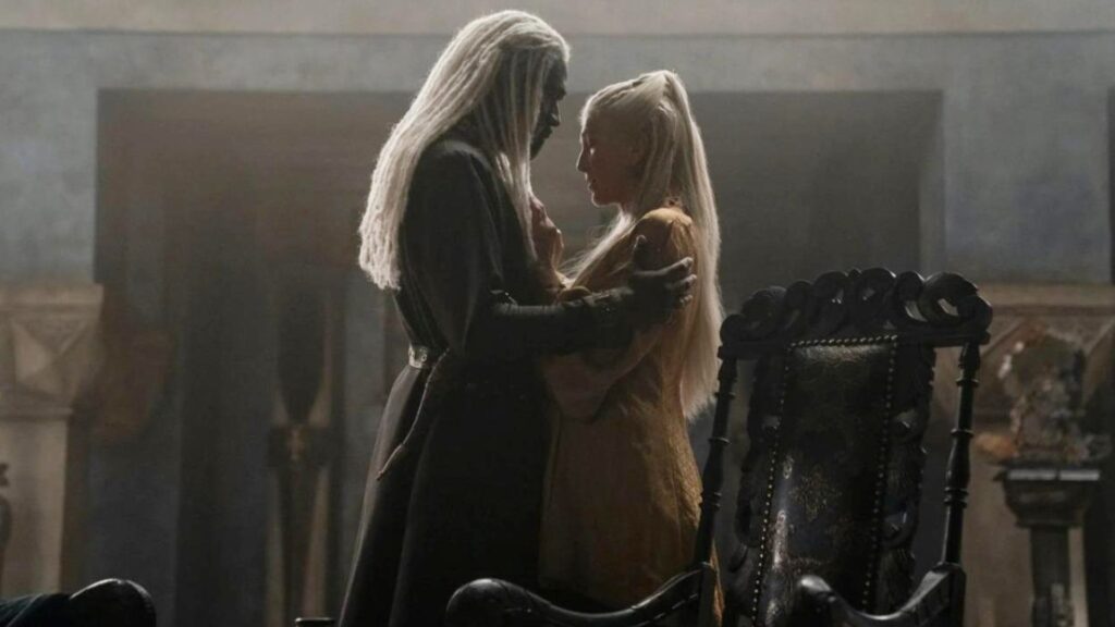 Corlys et Rhaenya // Source : HBO