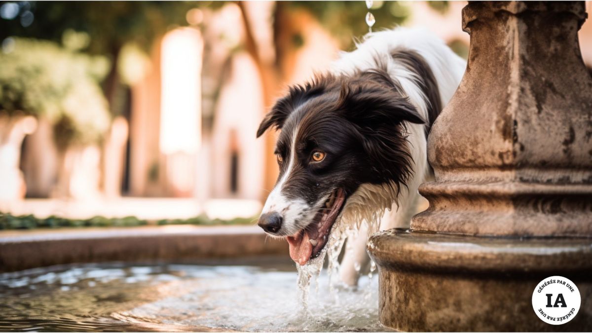 Un chien généré par une IA // Source : Numerama avec Midjourney Un chien généré par une IA // Source : Numerama avec Midjourney
