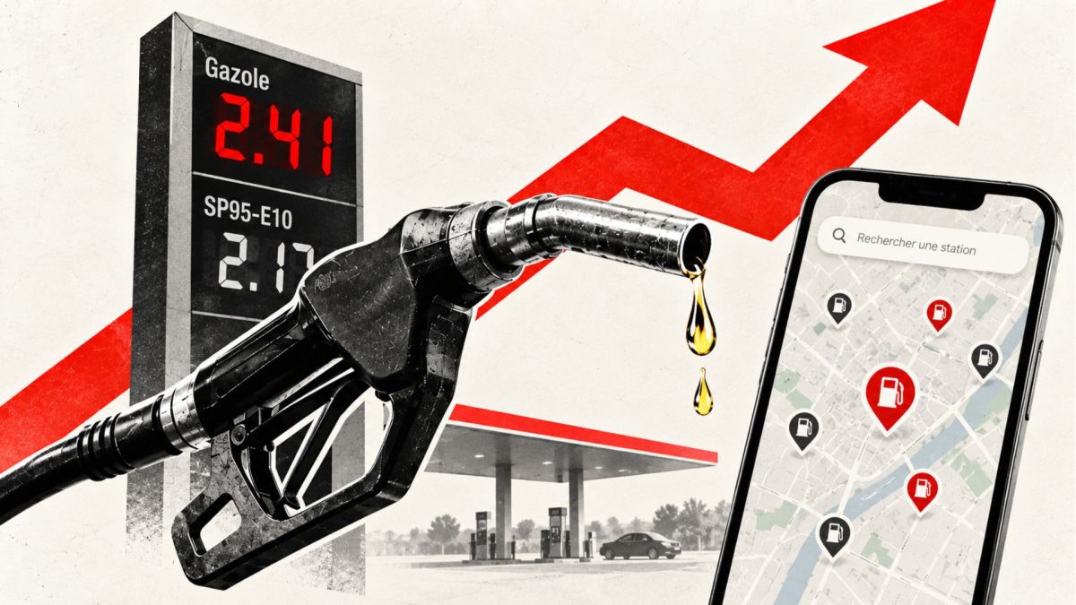 Gazole à 2,41 € le litre : comment trouver la station la moins chère près de chez vous
