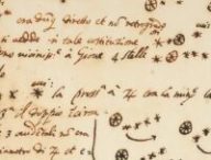 Contrefaçon de manuscrit de Galilée // Source : Bibliothèque de l'université du Michigan. Contrefaçon de manuscrit de Galilée // Source : Bibliothèque de l'université du Michigan.