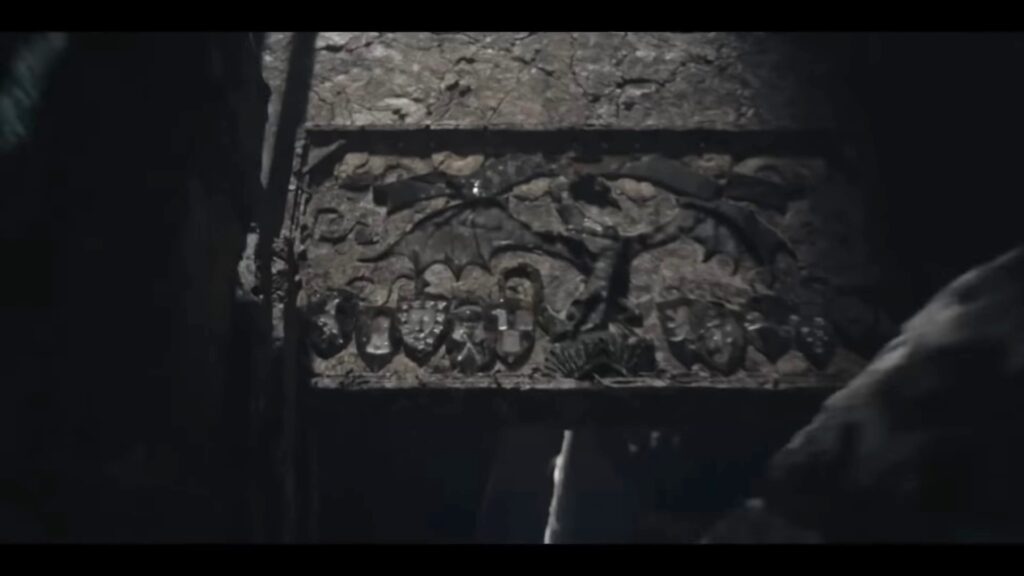 9 emblèmes, 9 maisons... dominées par les Targaryens à cette époque. // Source : HBO 9 emblèmes, 9 maisons... dominées par les Targaryens à cette époque. // Source : HBO