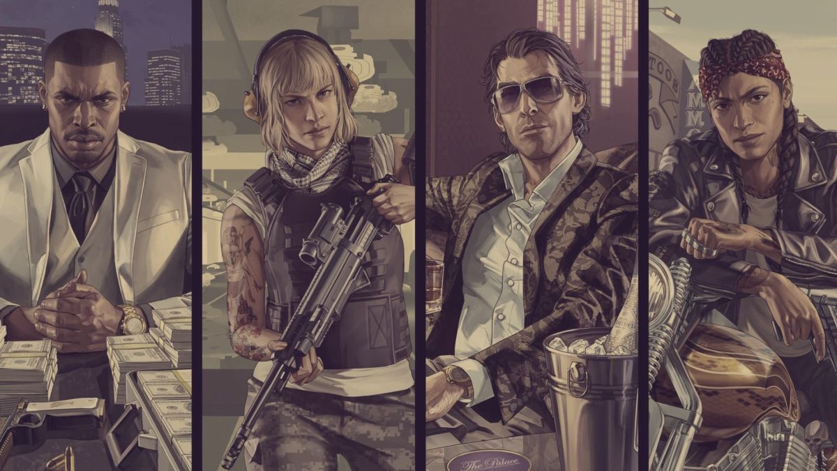 GTA V. // Source : Rockstar (image modifiée) GTA V. // Source : Rockstar (image modifiée)