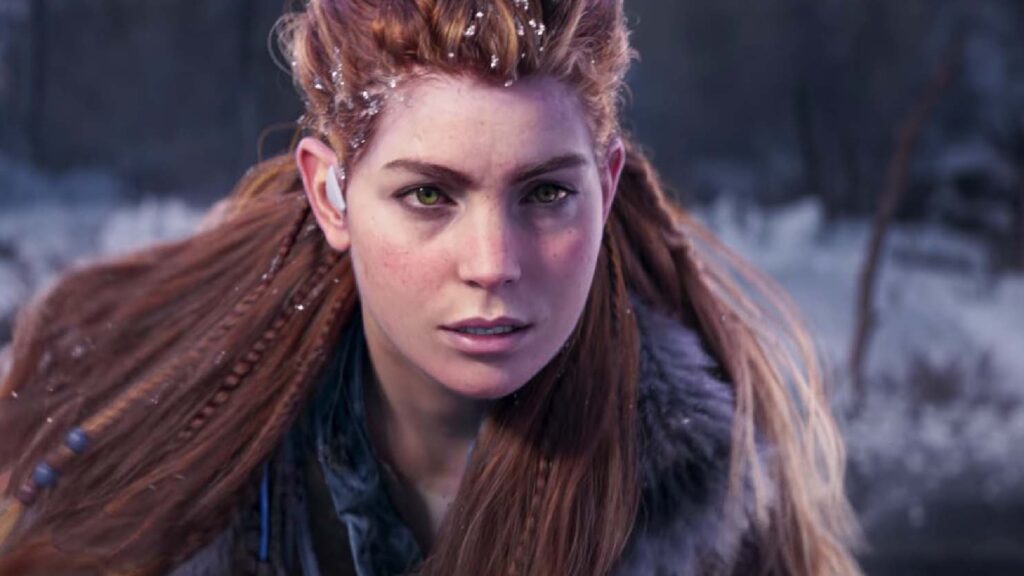Aloy dans Forbidden West // Source : Sony / Guerrilla Games Aloy dans Forbidden West // Source : Sony / Guerrilla Games