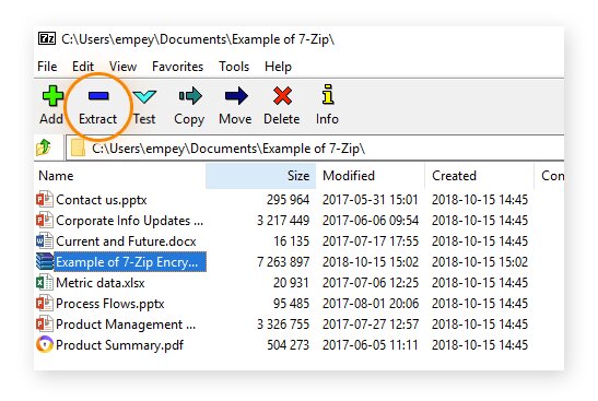 Source : 7-zip Source : 7-zip