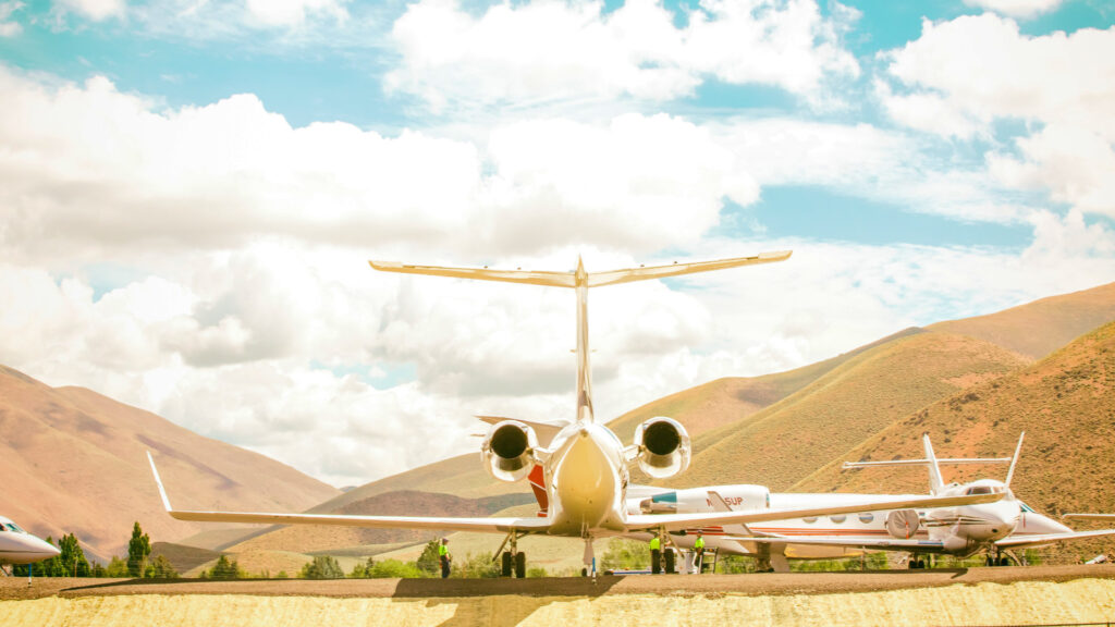 Un jet privé. // Source : Thomas Hawk (photo recadrée) Un jet privé. // Source : Thomas Hawk (photo recadrée)