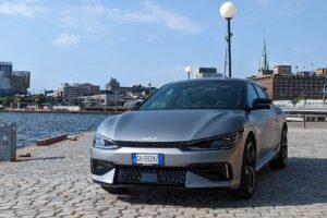 Kia EV6 GT // Source : Raphaelle Baut pour Numerama