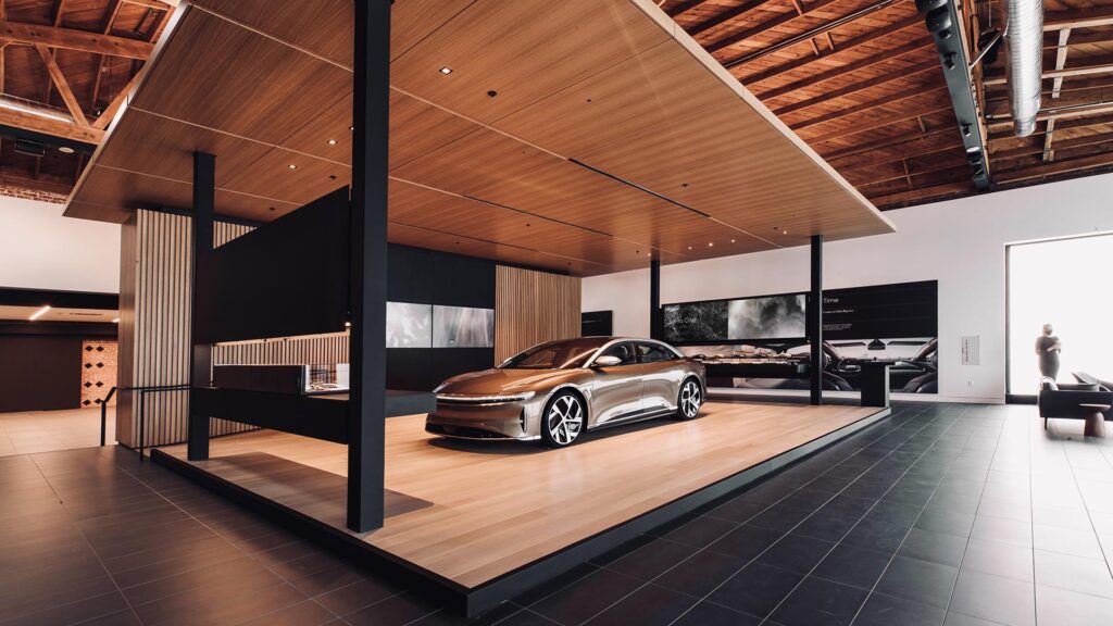 Concession Lucid // Source : Lucid Motors Concession Lucid // Source : Lucid Motors