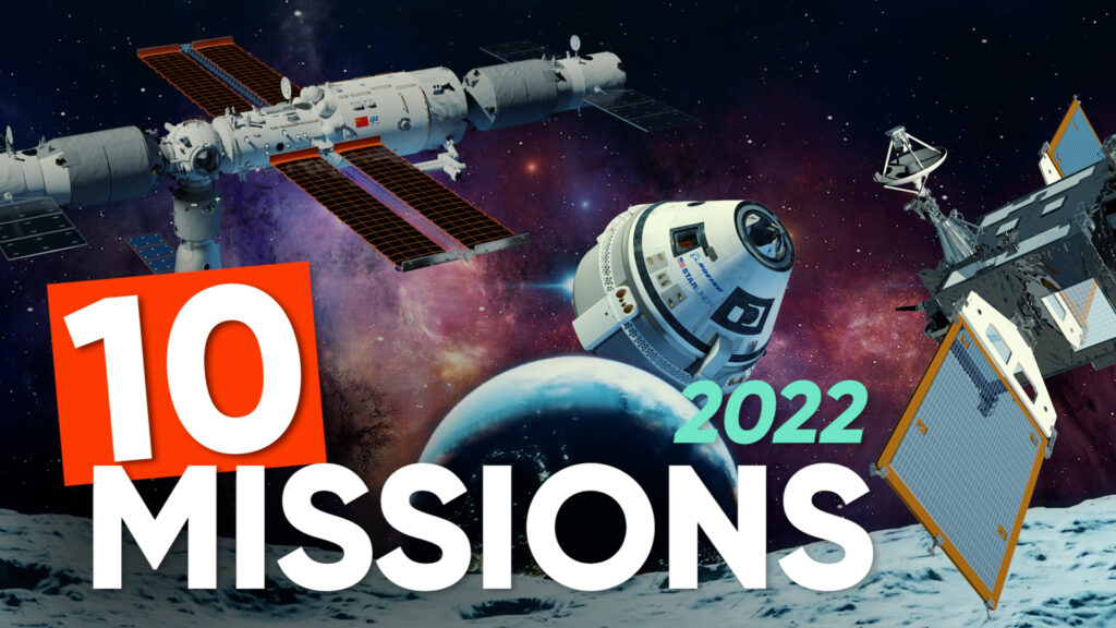 10 MISSIONS spatiales INCONTOURNABLES en 2022&nbsp;! (Partie 2)