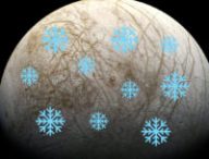 De la neige sur Europe, allégorie. // Source : Flickr/CC/Kevin Gill ; Wikimedia/CC/Emoji One ; montage Numerama