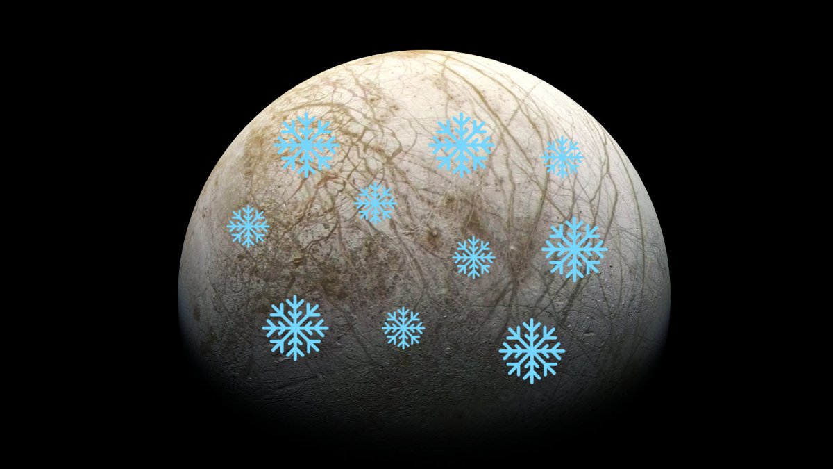 De la neige sur Europe, allégorie. // Source : Flickr/CC/Kevin Gill ; Wikimedia/CC/Emoji One ; montage Numerama De la neige sur Europe, allégorie. // Source : Flickr/CC/Kevin Gill ; Wikimedia/CC/Emoji One ; montage Numerama