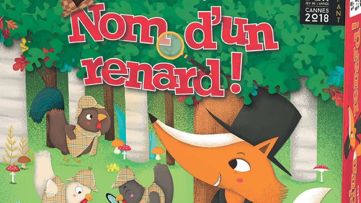 jeu de société nom d'un renard // Source : game factory jeu de société nom d'un renard // Source : game factory