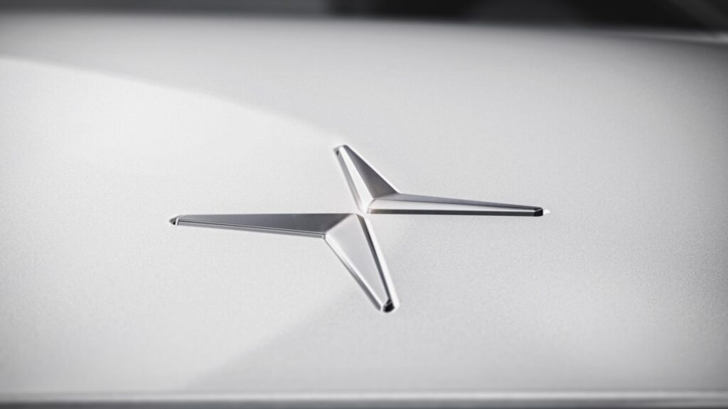 Logo de la marque Polestar // Source : Polestar Logo de la marque Polestar // Source : Polestar