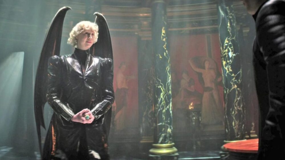 Lucifer dans Sandman. // Source : Netflix Lucifer dans Sandman. // Source : Netflix