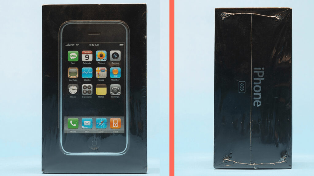 iPhone vendu aux enchères // Source : RR Auction iPhone vendu aux enchères // Source : RR Auction