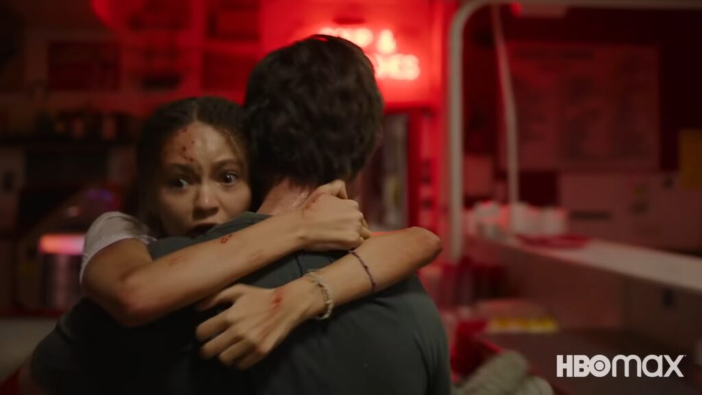 C'est Sarah, la fille de Joel. // Source : HBO C'est Sarah, la fille de Joel. // Source : HBO