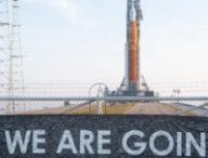 Le Space Launch System. // Source : Flickr/CC/Nasa HQ Photo (photo recadrée)