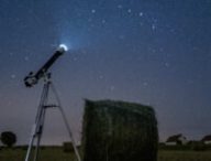 Un télescope. // Source : Unsplash/Simon Delalande (photo recadrée)