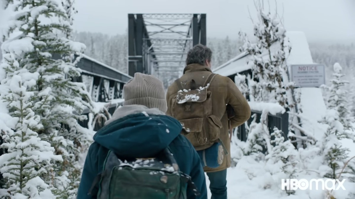 Ellie et Joel dans la série The Last of Us. // Source : HBO Ellie et Joel dans la série The Last of Us. // Source : HBO