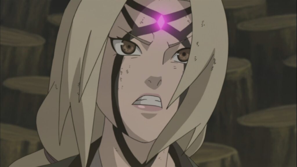 Tsunade, le seul personnage féminin badass de la série // Source : Netflix Tsunade, le seul personnage féminin badass de la série // Source : Netflix