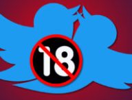 Twitter a voulu se lancer dans la pornographie // Source : Montage Numerama / icône par Twitter Emoji sur Iconscout