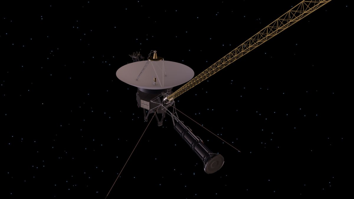 Sonde Voyager, extrait d'une animation interactive. // Source : Capture d'écran JPL Sonde Voyager, extrait d'une animation interactive. // Source : Capture d'écran JPL